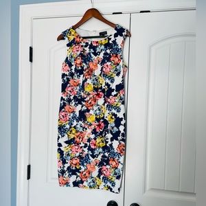 The Limited Floral Midi Sheath Dress